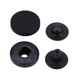 4-Part Flat Cap S Spring Press Studs (10 Sets)